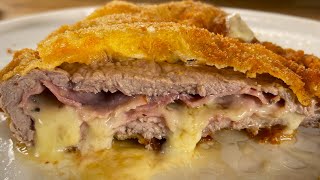 VEAL CORDON BLEU VIENNESE STYLE | AxCooking screenshot 3