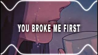You Broke Me First (slowed) Ringtone | Music Beats