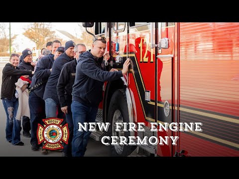 The City of New Albany is proud to partner with the Plain Township Fire Department as they prepare to place a new fire engine into service for our community. On December 8, PTFD firefighters continued a longstanding fire service tradition with a ceremonial “push back” into the bay — a moment that reflects their pride, readiness, and dedication to protecting those they serve.

Over the coming days, our PTFD partners will complete comprehensive training to ensure the new engine is fully equipped and mission-ready. We’re grateful for their professionalism and commitment, and we’re excited to share this milestone with our residents.