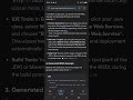 SOAP webservice bottom up approach