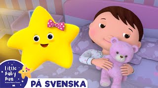 Blinka Lilla Stjärna Där | Little Baby Bum - Svenska | Svenska tecknade serier för barn | Barnvisor