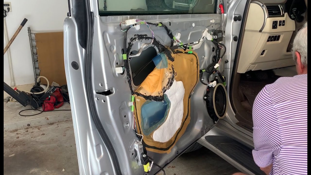 2015 Lexus GX460 door lock actuator replacement - YouTube