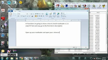 Minecraft How to install Modloader 1.3.2