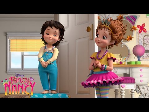 How to Make a Plain Outfit Fancy | Fancy Nancy | Disney Junior