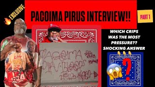 🔥PACOIMA PIRUS INTERVIEW!! WHICH ♿️ WAS THE MOST COMPETITION? (Part 1)