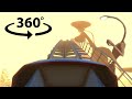 360 Siren Head &amp; Light Head Roller Coaster VR