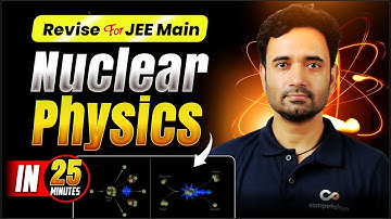Nuclear Physics in 25 Minutes | (Most Asked Concepts ) | One Shot Revision JEE Main 2026