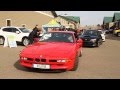 BMW 850 departure from 4/6/13 Cars &amp; Coffee