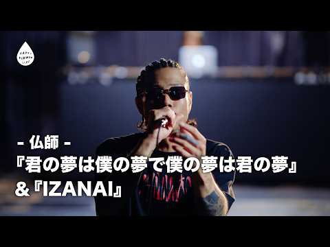 仏師 - 君の夢は僕の夢で僕の夢は君の夢 & IZANAI/ HAPPY FLOWER LIVE 🌼