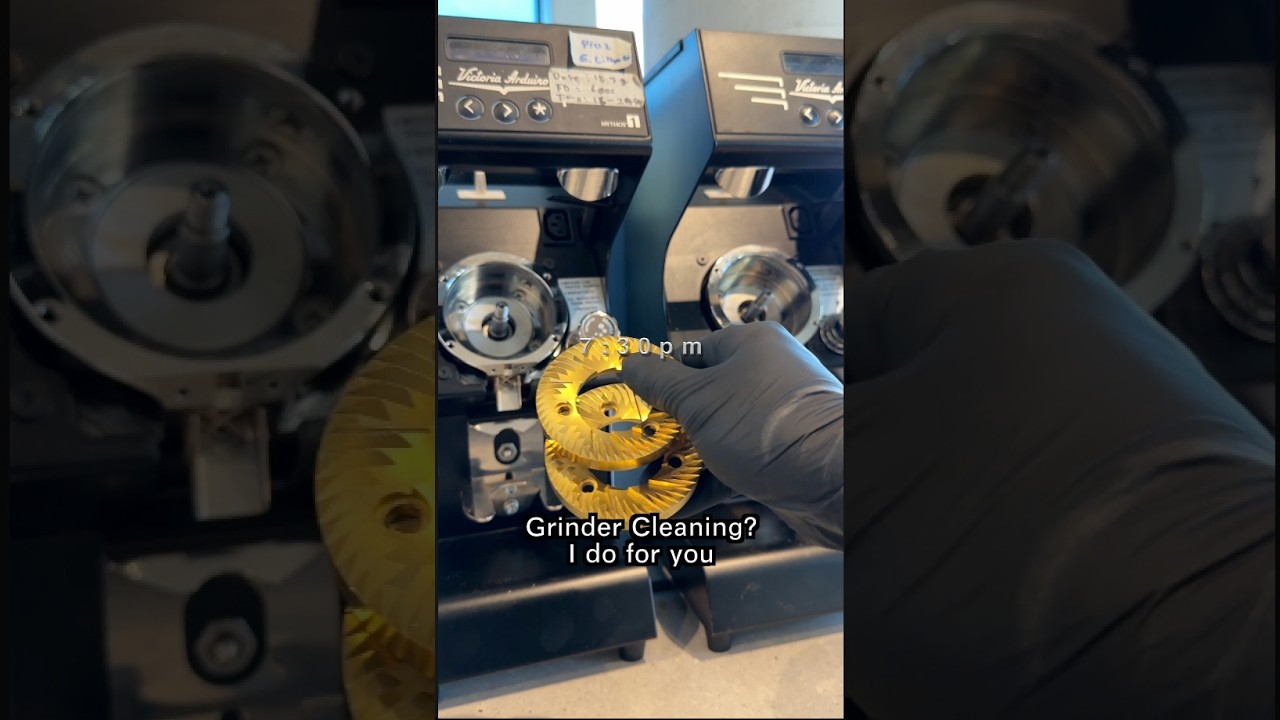 Mythos Grinder Cleaning !!!