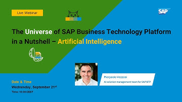 The Universe of SAP Business Technology Platform in a Nutshell – Artificial Intelligence