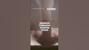 Massive tornado strikes Texas