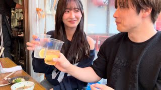 ヒカルの5対5でガチ嫌われた松本日向と1対1でハシゴ酒デートしたら