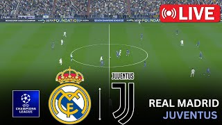 Real Madrid Vs Juventus Live Uefa Champions League 202526 Watch Along Efootball Match