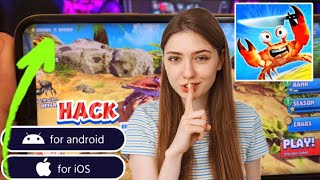 Взлом King of Crabs. Как получить монеты и жемчуг в King of Crabs. Взлом King of Crabs 2024 screenshot 3