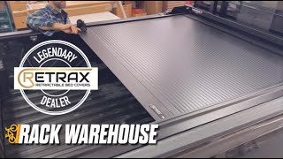 RetraxONE MX and RetraxPRO MX Premium Retractable Truck Bed Cover Installation  Rack Warehouse