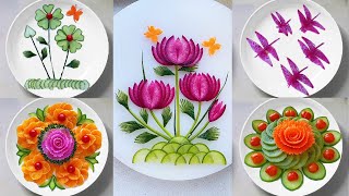 Top Chefs Tell You How To Carve Cucumbers Into Rosettes #Fruitcarving