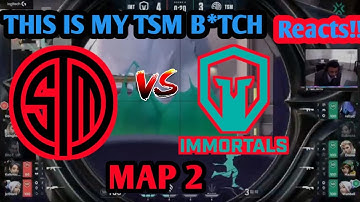 Coach MYTH Reacts TO TSM  Vs IMT !!! MAP 2  !!! VCT Challengers 2