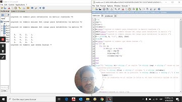 Práctica 2   Creación de una matriz