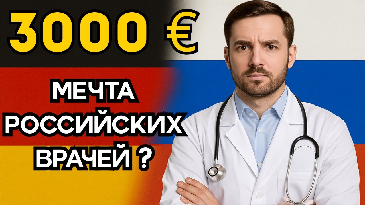 Зарплата врача в Германии и России в 2025 году — разница шокирует