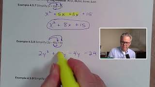 Multiplying 2 Binomials