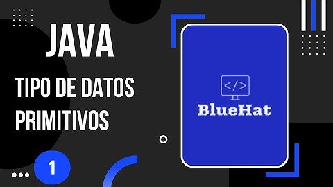 Java Video 1: Tipos de Datos Primitivos