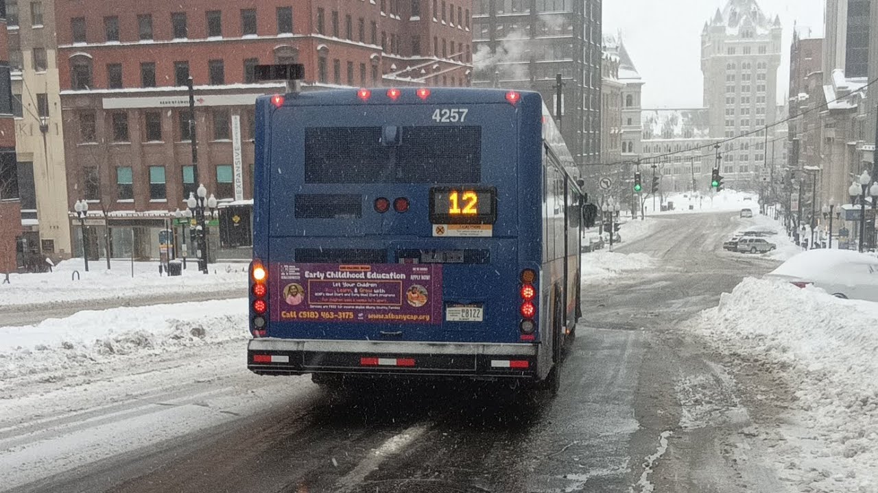 RIDE ON CDTA Gillig advantage 4257 ON ROUTE 12 