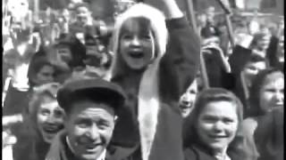 1 мая, 1950, Москва, Красная пл. на трибуне узнаваемые лица - Сталин, Берия, Молотов, Буденный 1 мая, 1950, Москва, Красная пл. на трибуне узнаваемые лица - Сталин, Берия, Молотов, Буденный