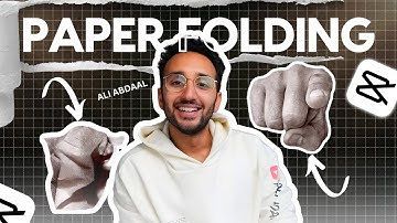 How to do Ali Abdaal Paper Transition Effect | CapCut Tutorial