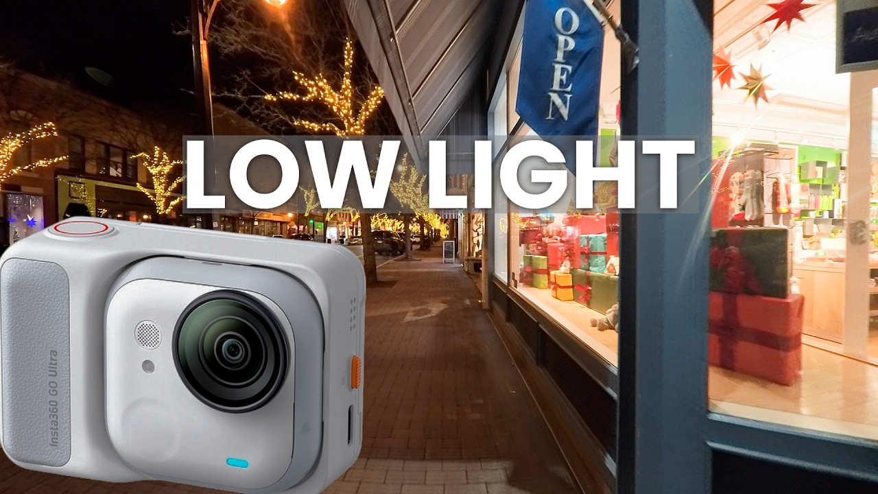 Insta360 Go Ultra Low Light Settings That ACTUALLY Work (No Jitter)