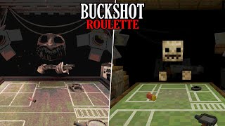 Buckshot Roulette In Minecraft Map Full Gameplay