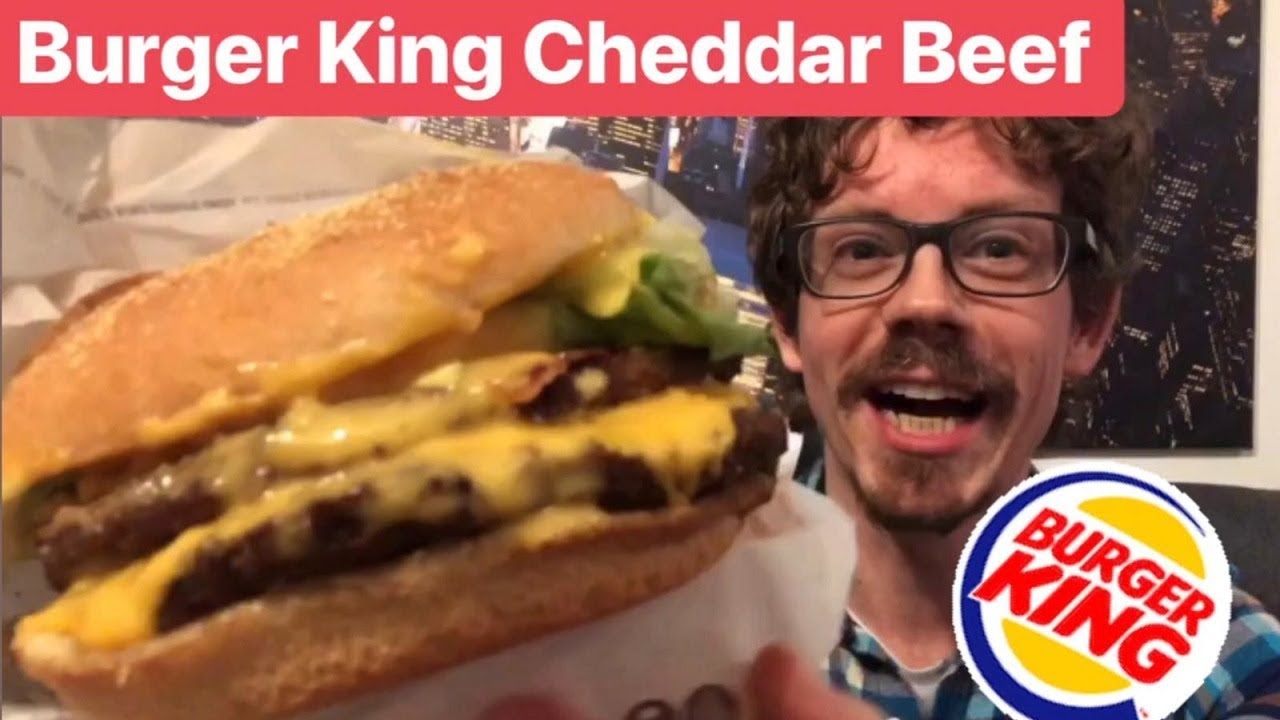 Burger King: Cheddar Beef Burger im Test - So schmeckt der neue ...