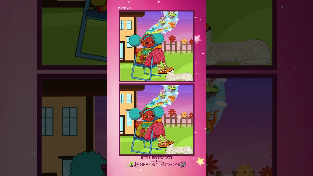 Spot the Difference Puzzle Challenge | Imagination Day | Find the Difference   