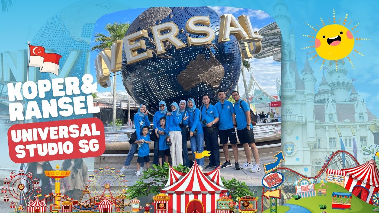 KOPER & RANSEL PLAYING AT UNIVERSAL STUDIO SINGAPORE - YouTube