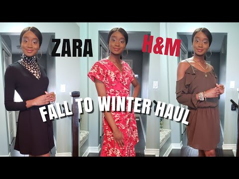 Zara and H&M Fall/ Winter Try On| Clothing Haul