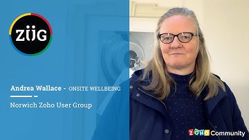Norwich Zoho User Group - Andrea Wallace on ZUG meetups.
