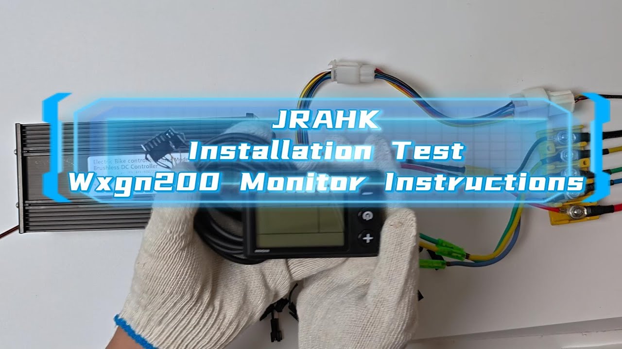 Silence Your Ride: Step-by-Step Guide to JRAHK 36V-72V Quiet Sine Wave Controller.