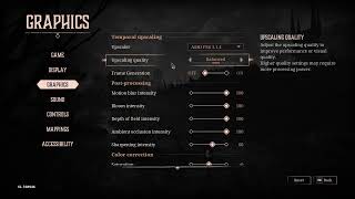 Gothic 1 Remake - How to Change the Upscaling Settings
