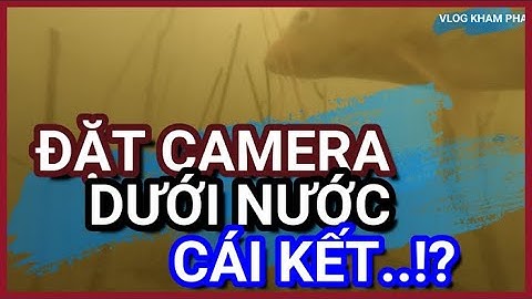 Đặt Camera Dưới Nước Quay Ổ Mồi Câu Lục Ở Đập Trị An | Vlog Kham Pha