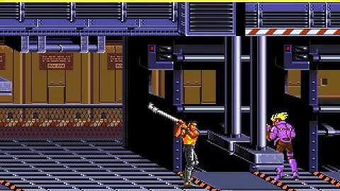 Streets of Rage Playthrough - Stages 6 & 7 (Part 3/4)