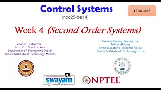 WEEK 4, Second Order Systems.