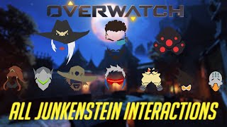Overwatch - All Junkenstein Interactions [2020 Edition]
