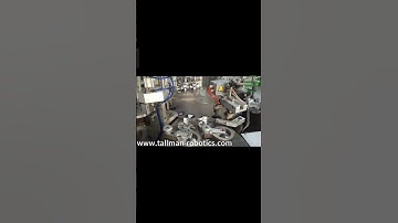 Hollow Rotary Tables integrated into Automatic system