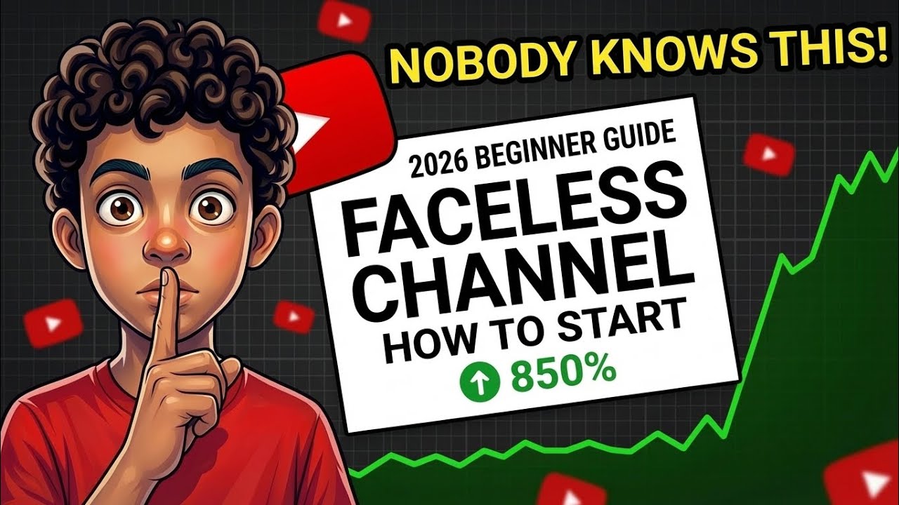 How to Start a Faceless YouTube Channel in 2026 (Step-by-Step) - YouTube