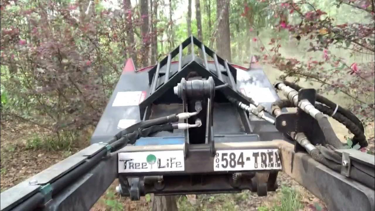 QUICK ATTACH BRUSH HOG / BUSH HOG ON DITCH WITCH SK 800 MAKES SHORT