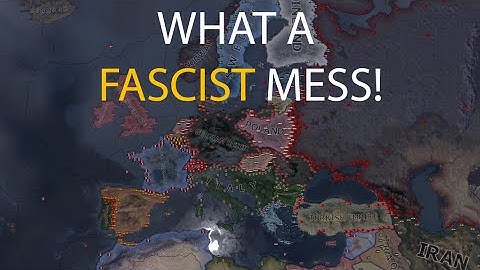 Hoi4 Timelapse - What if every country tried to become fascist in WW2?