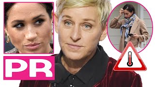 Ellen Leak Meg Wear Camel Coat In 70 Degree Weather To Pr For Fake Pregnant: Try To Save Marriage