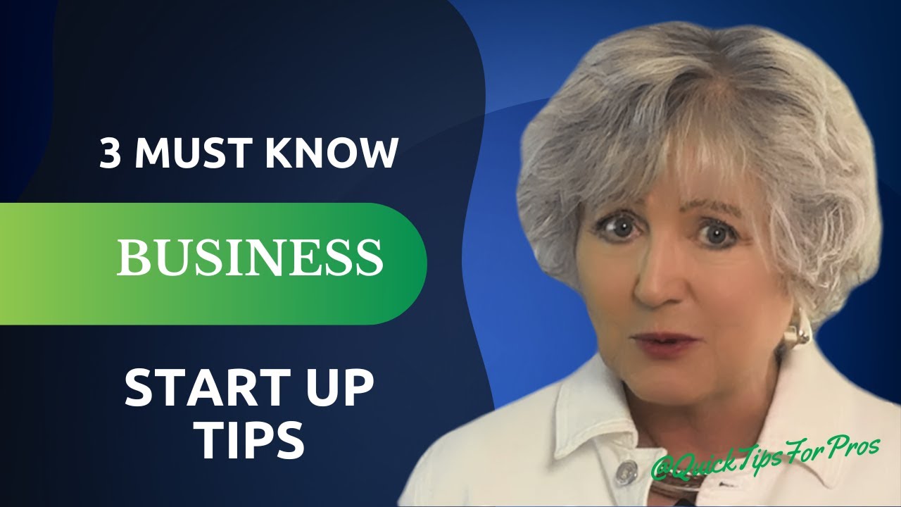 3 Things No One Tells You About Starting A Business! - YouTube