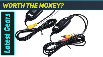 ReviewGo Wireless! Easy RCA Backup Camera Transmitter Receiver Kit