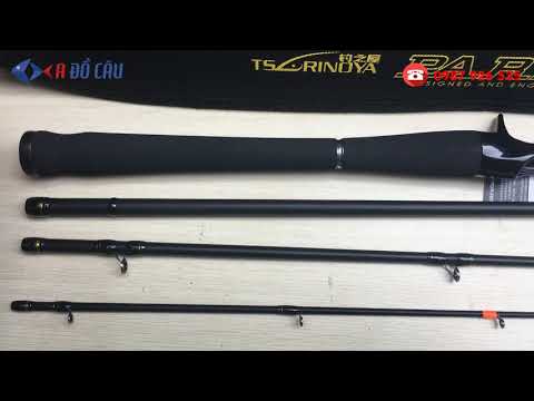 Video Cần lure máy ngang 4 khúc Tsurinoya Partner C704M - youtube